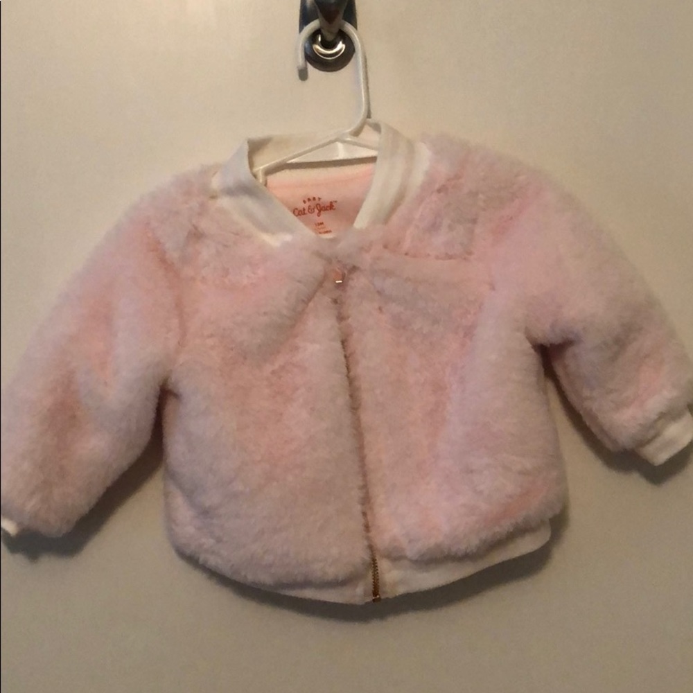 Cat and Jack fuzzy jacket